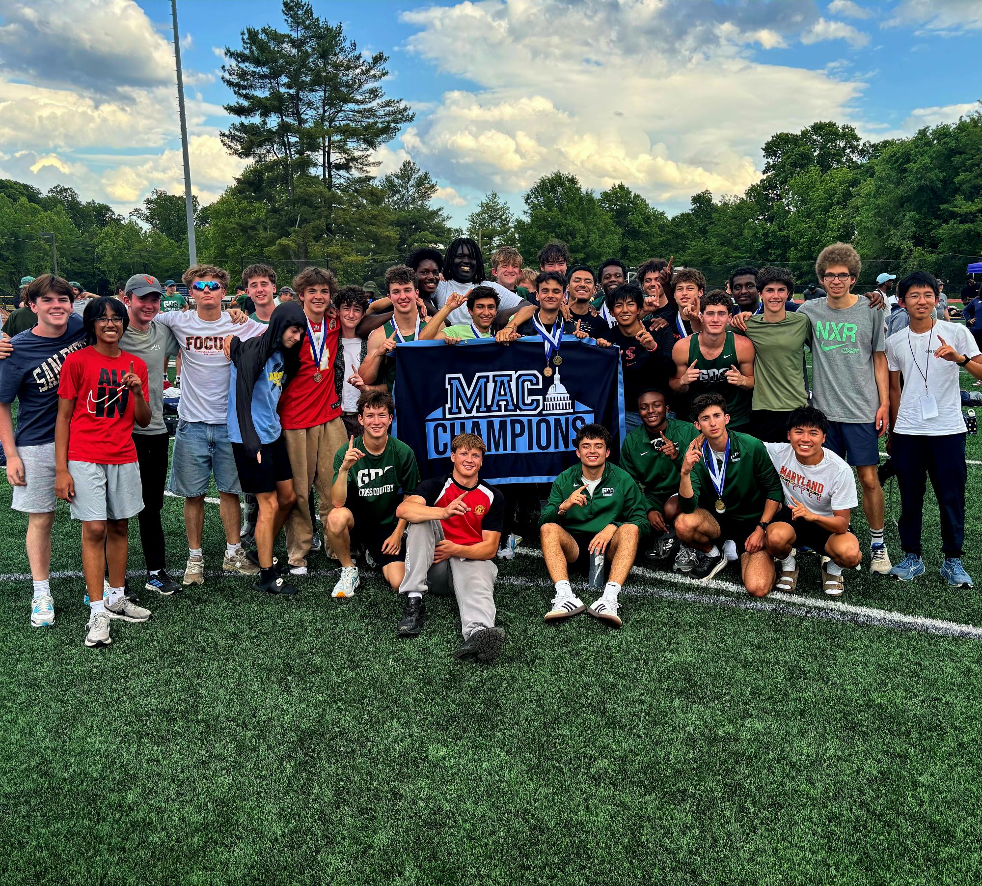 Georgetown Day captures MAC Track &amp; Field Championship in close finish over Sidwell Friends