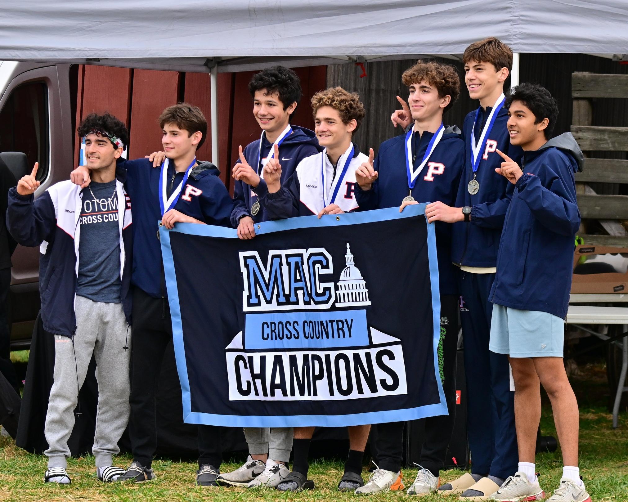 Potomac School wins 3rd straight MAC Cross Country title